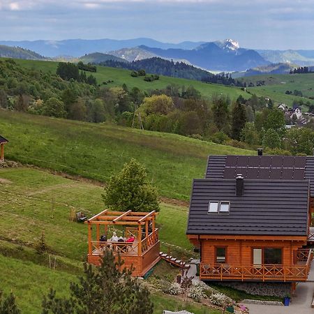 Houten Vakantiewoning "Reisnaarpolen" Royaal Ontbijt, Sauna En Hottub Czarna Góra エクステリア 写真
