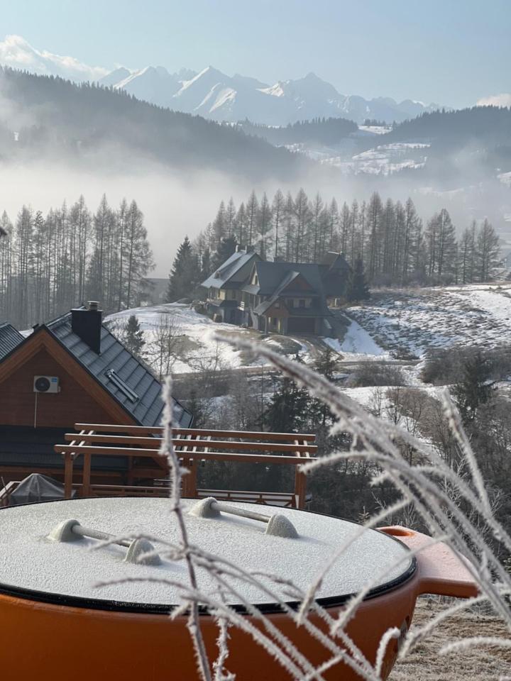 Houten Vakantiewoning "Reisnaarpolen" Royaal Ontbijt, Sauna En Hottub Czarna Góra エクステリア 写真
